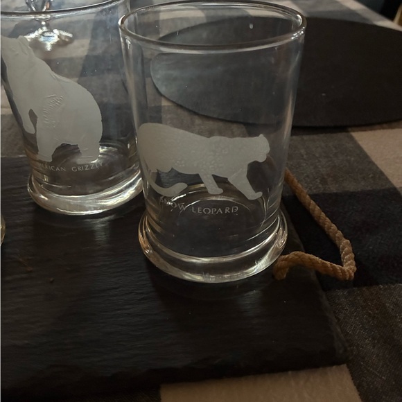 Georg Jensen Etched Glass Tumbler Set